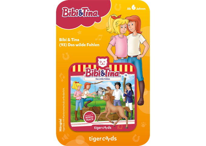 tigerbox tigercard - Bibi & Tina - Das wilde Fohlen