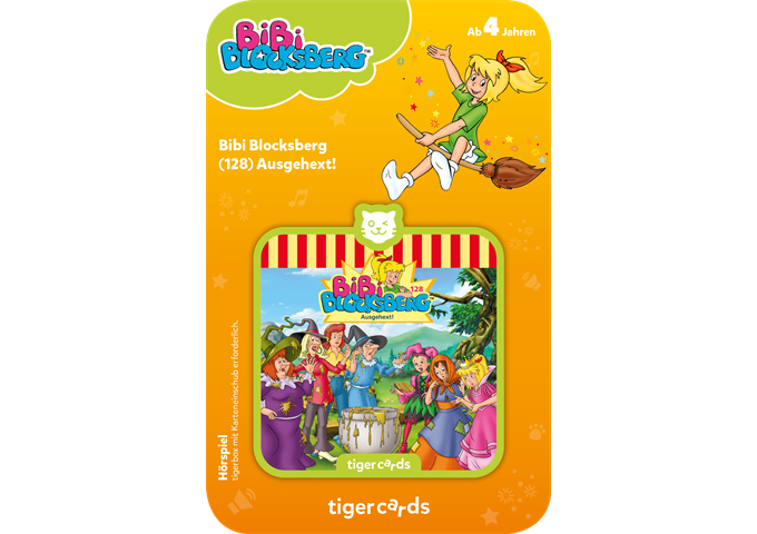 tigerbox tigercard - Bibi Blocksberg - Ausgehext!