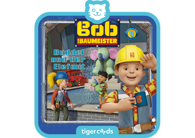 tigerbox tigercard - Bob der Baumeister - Buddel der Elefan