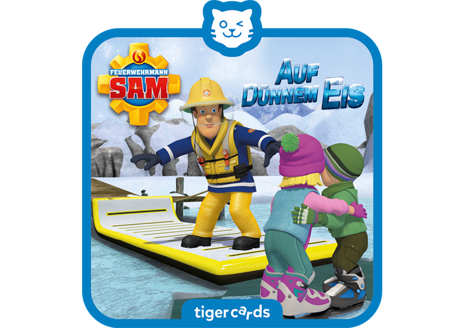 tigerbox tigercard - Feuerwehrmann Sam - Auf dünnem Eis
