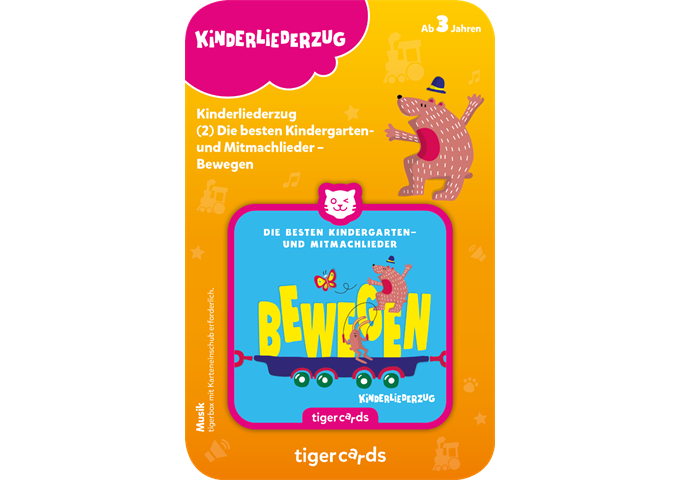 tigerbox tigercard - Kinderliederzug - Folge 1: Die besten
