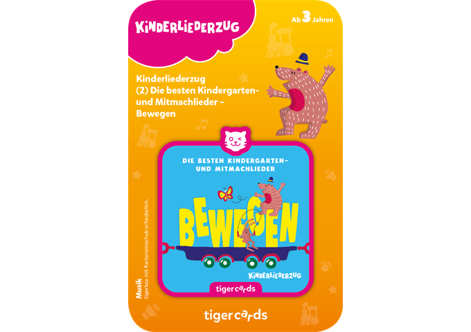 tigerbox tigercard - Kinderliederzug - Folge 1: Die besten