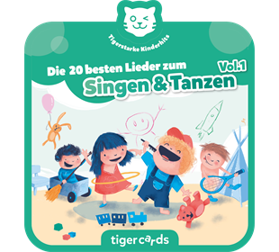 tigerbox tigercard - Die 20 besten Lieder zum Singen & Tanz