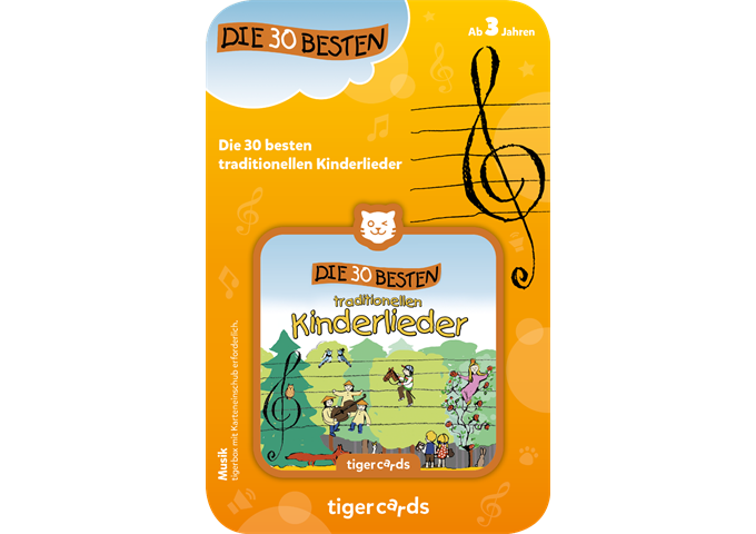 tigerbox tigercard - Die 30 besten traditionellen Kinderlie