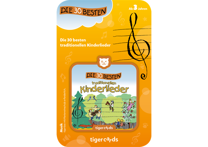 tigerbox tigercard - Die 30 besten traditionellen Kinderlie