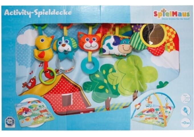 Spielmaus SMB Activity Spieldecke ;Spiegel 69x