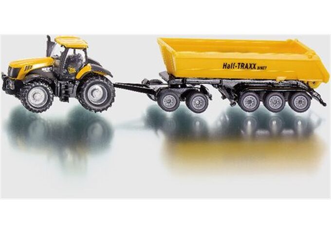 Siku Jcb Traktor Mit Dolly