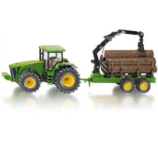 Siku Traktor Mit Forstanhänger