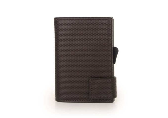 SecWal Kartenetui mit Geldbeutel Dk braun