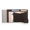 SecWal Kartenetui mit Geldbeutel Dk braun