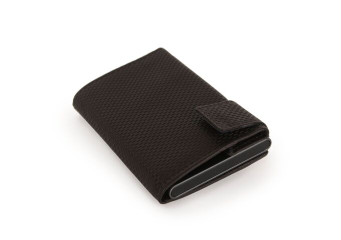 SecWal Kartenetui mit Geldbeutel Dk braun
