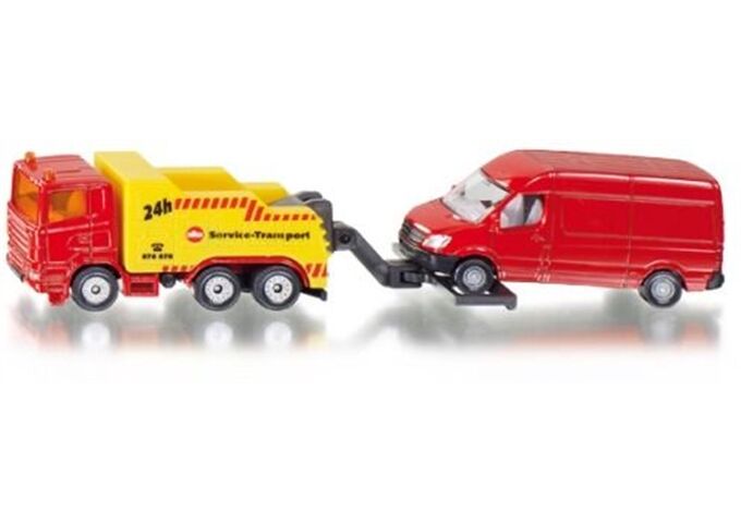 Siku Abschleppwagen Mit Pkw, Sortie