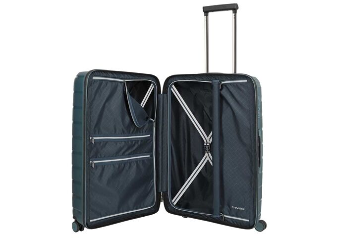 Travelite AIR BASE 4w Trolley M erw., Eisblau