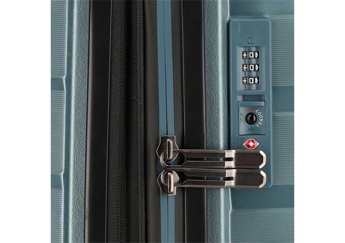 Travelite AIR BASE 4w Trolley L, Eisblau