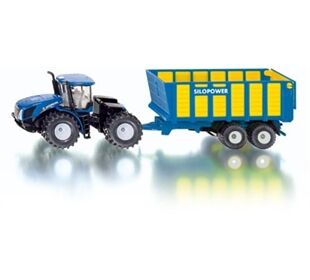 Siku Traktor Mit Silagewagen