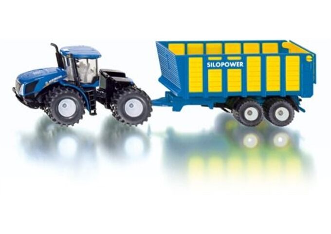 Siku Traktor Mit Silagewagen