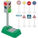 Speedzone Speed Zone Verkehrsampel mit Licht und Verkehrszei