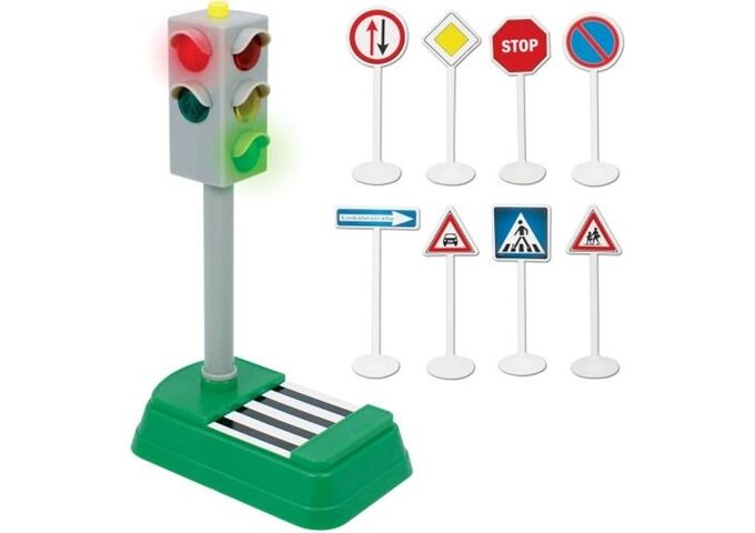 Speedzone Speed Zone Verkehrsampel mit Licht und Verkehrszei