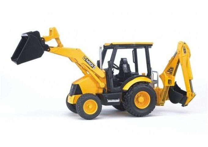 Bruder 02427 JCB Midi CX Baggerlader, ab 3 Jahren,