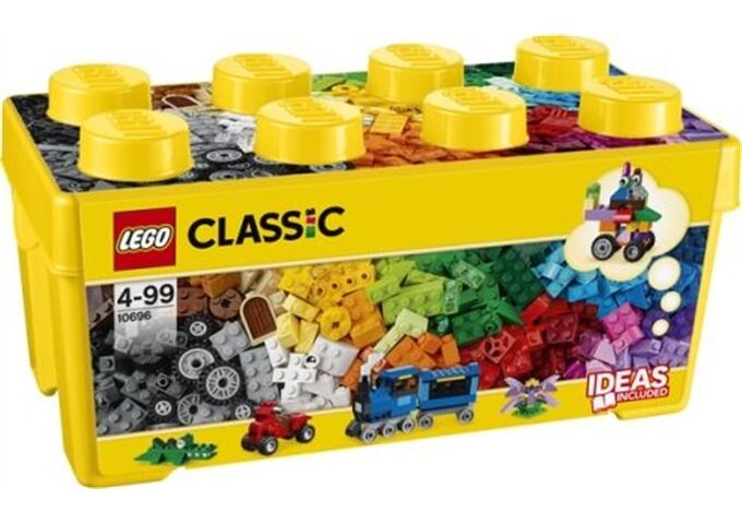 LEGO® LEGO® Classic 10696 Mittelgroße Bausteine-Box, 484