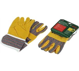 Klein Bosch Paar Arbeitshandschuhe