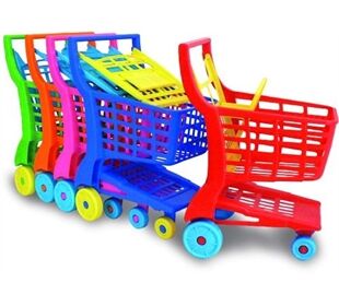 Hoffmann Einkaufswagen a. Kunststoff sort.