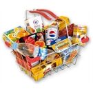 Chr, Tanner Metalltragekorb gefüllt