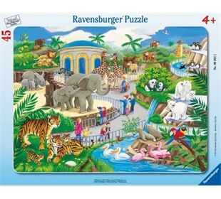 Ravensburger Pz. Besuch im Zoo 45T