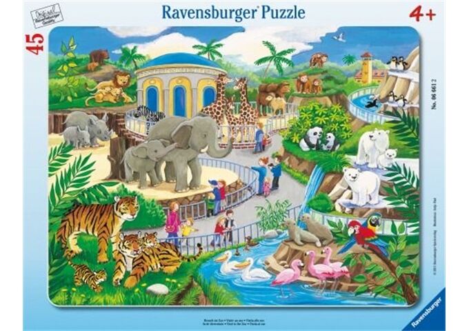 Ravensburger Pz. Besuch im Zoo 45T
