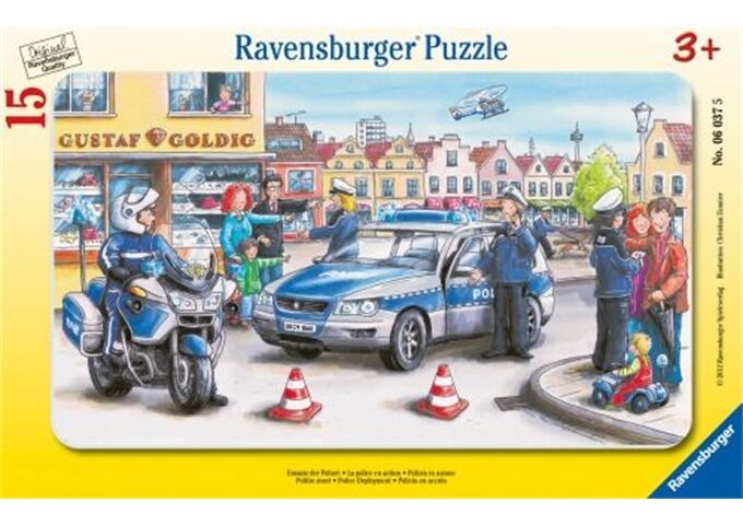 Ravensburger Pz. Einsatz der Polizei 15T.