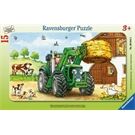 Ravensburger Pz. Traktor auf dem Bauernhof 15T.