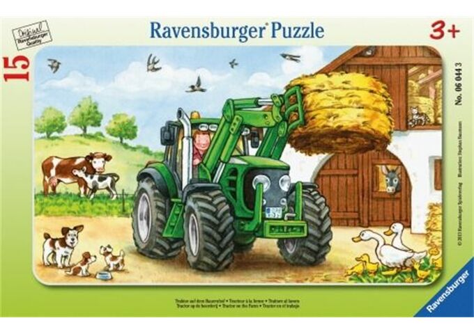 Ravensburger Pz. Traktor auf dem Bauernhof 15T.