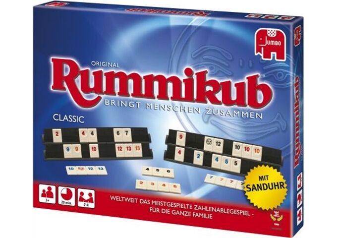 Jumbo 17571 - Original Rummikub Classic, für 2-4 S