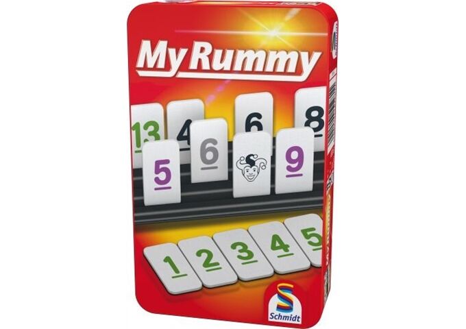 Schmidt Spiele 51281 MyRummy, Mitbringspiel in der