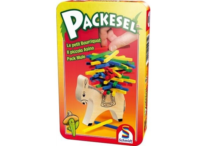 Schmidt Mitbringspiel in Metalldose sortiert