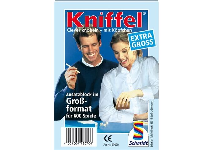 Schmidt Kniffelblock gross