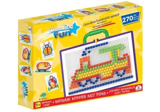 Creathek Koffer mit 272 Pins, Durchmesser 10 mm, c