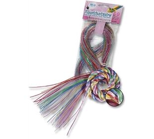 FOLIA Scoubidous mit Glitter sort.