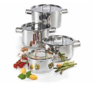 KÜCHENPROFI COOK Topf-Set SAN REMO, 4-tlg.