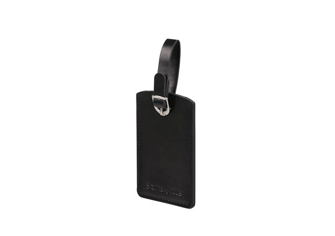 Samsonite GLOBAL TA RECTANGULAR LUGGAGE TAG X2 BLACK