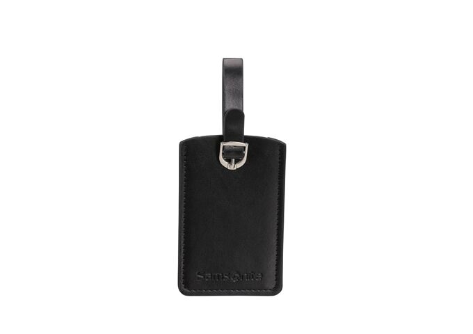 Samsonite GLOBAL TA RECTANGULAR LUGGAGE TAG X2 BLACK
