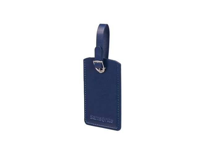 Samsonite GLOBAL TA RECTANGULAR LUGGAGE TAG X2 MIDNIGHT BLUE