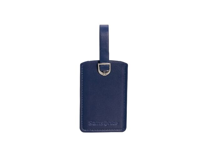 Samsonite GLOBAL TA RECTANGULAR LUGGAGE TAG X2 MIDNIGHT BLUE