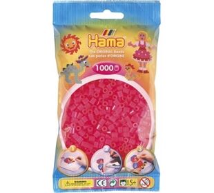 HAMA HAMA Perlen Neon Fuchsia 1.000Stück