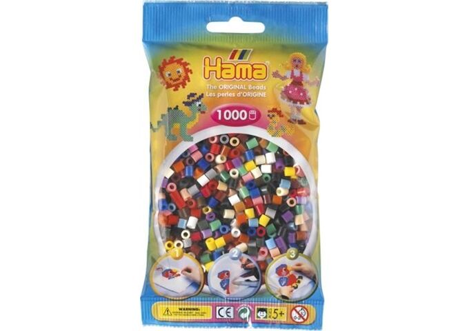 HAMA HAMA Bügelperlen Midi - Vollton Mix 1000 Pe