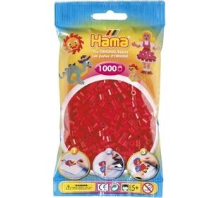 HAMA HAMA Perlen Rot 1.000 Stück