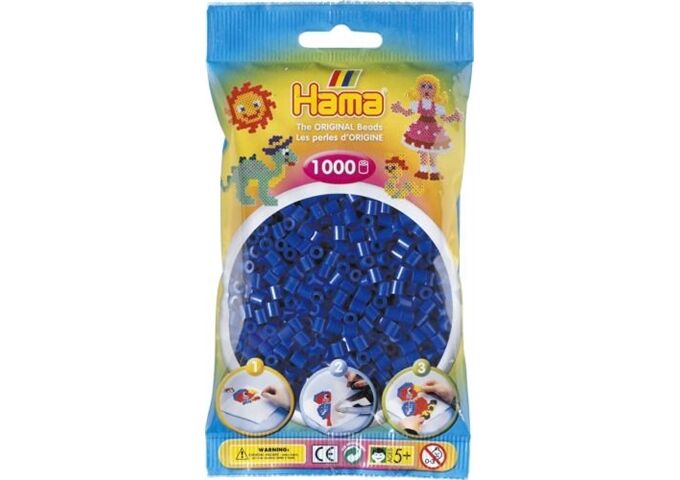 HAMA HAMA Bügelperlen Blau 1.000 Stück