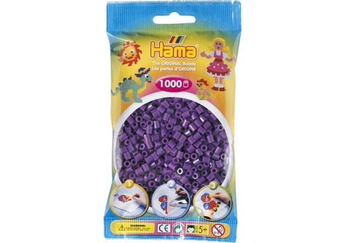 HAMA HAMA Bügelperlen Lila 1.000 Stück