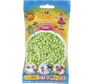 HAMA HAMA Perlen pastell grün 1.000Stück