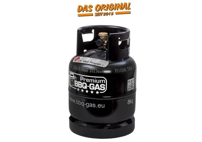 Cagogas Gasflasche 8kg Kaufflasche inkl. Füllung Premium